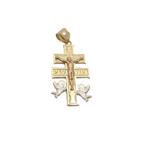 Κρεμαστό σταυρό Caravaca Jesus (14K)