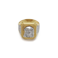 Jesus Head CZ Signet Ring (14K) Popular Jewelry New York