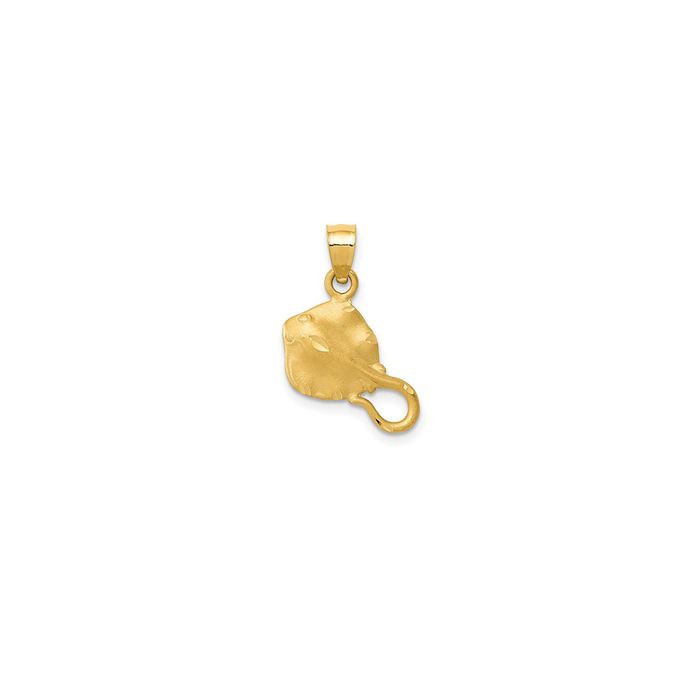 Mini Stingray Pendant (14K)