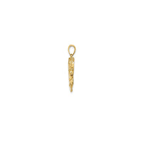 Horse Head, Crop & Horseshoe Pendant (14K)