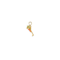 Enameled Margarita Drink Charm (14K)