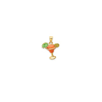 Enameled Margarita Drink Charm (14K)