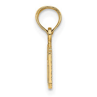 Glossy Outline Camera Pendant (14K)