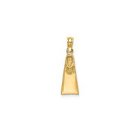 Scuba Flipper Pendant (14K)