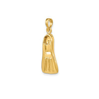 Scuba Flipper Pendant (14K)