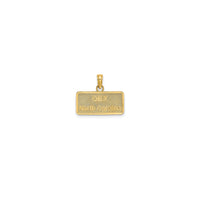 OBX North Carolina Plate Charm (14K)