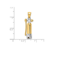 Scuba Diving Cylinder Pendant (14K)