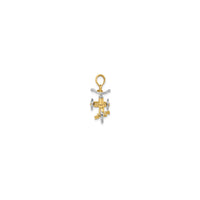 3-D Motion Handlebars & Wheels Tricycle Charm (14K)