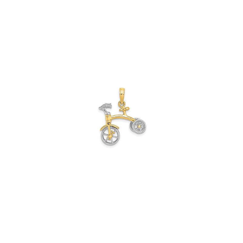 3-D Motion Handlebars & Wheels Tricycle Charm (14K)