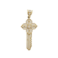 Zirconia Key Pendant (10K)