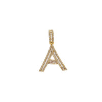 Diamond Initial Pendant (14K)