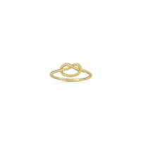 Rope Love Knot Ring (14K)
