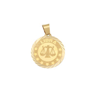 Зодиакален хороскоп медальон медальон (14K)