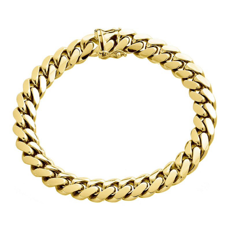 [Box Lock] Lightweight Miami Cuban Bracelet (14K)