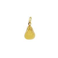 Lightweight Puffy Pear Pendant (14K) Popular Jewelry New York