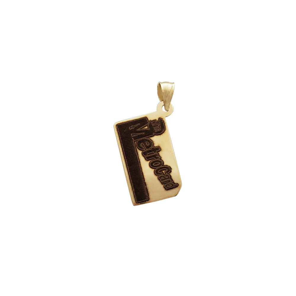 Metrocard Pendant (14K)