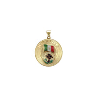 Mexico Medallion Pendant (14K)