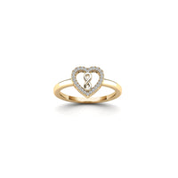 I-Diamond Infinity Heart Ring (14K)