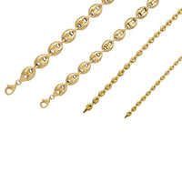 Puffy Mariner Bracelet (10K).