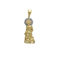 ಮೆಶ್-ಬ್ಯಾಕ್ ಸೇಂಟ್ ಲಾಜರಸ್ ಪೆಂಡೆಂಟ್ (14 ಕೆ) Popular Jewelry ನ್ಯೂ ಯಾರ್ಕ್
