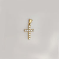 Mini Diamond Cross Pendant (14K) Popular Jewelry New York
