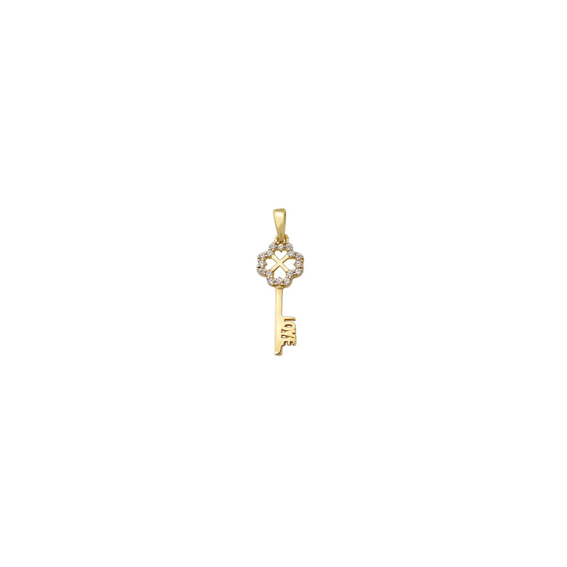 Mini Love Key Pendant (14K) Popular Jewelry New York