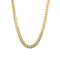 Lightweight Monaco Cuban Chain (14K)
