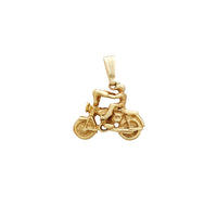 Motorcyclist Pendant (14K) Popular Jewelry New York
