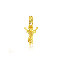Yellow Gold "Yo Reinare" Pendant (14K)