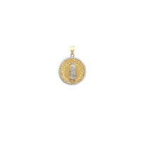 Nuestra Señora de Guadalupe Medallion Pendant (14K) Popular Jewelry New York