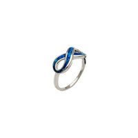 Opal Infinity Ring (Silver)