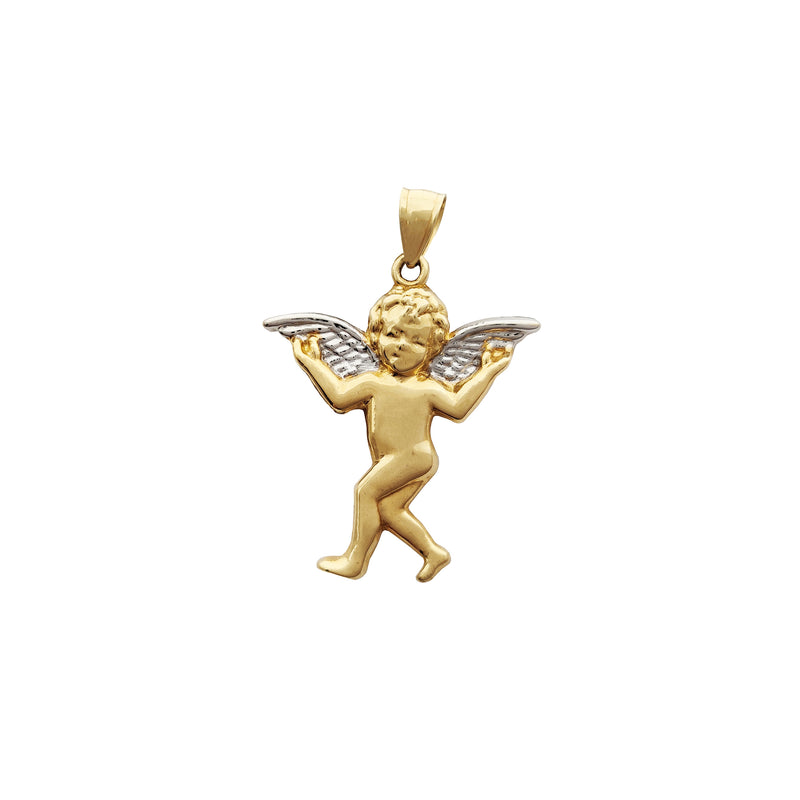 Open Arm Baby Angel Pendant (14K) Popular Jewelry New York
