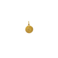 اسان جي ليڊي آف روزري آف فاطمه ميڊيلين پينڊنٽ (14K) Popular Jewelry نيو يارڪ