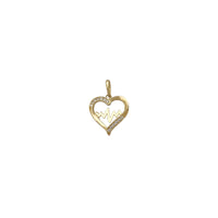 Outline Heart Beat Pendant (14K) Popular Jewelry New York