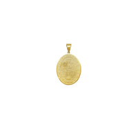 S Size Oval Saint Benedict Medallion Pendant (14K) Popular Jewelry New York
