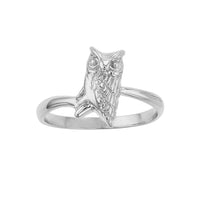 Owl Ring (Silver) Popular Jewelry New York