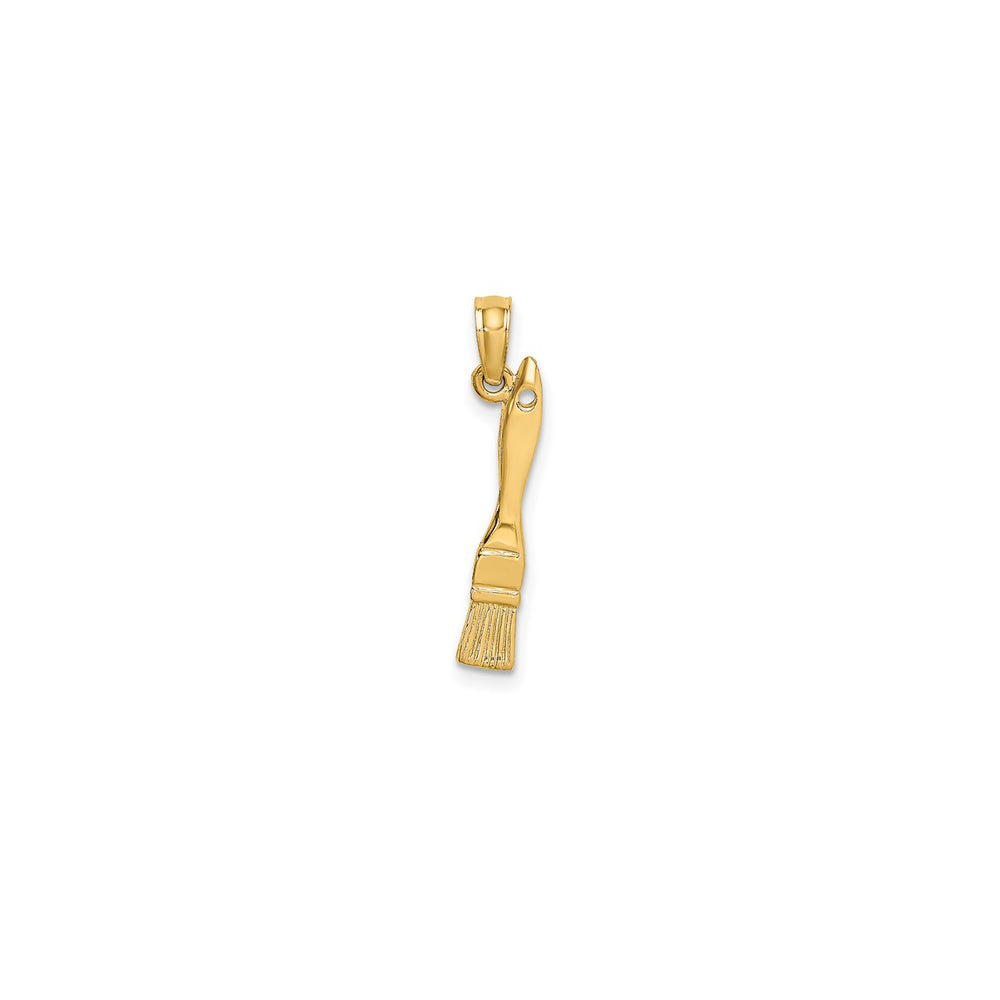 Paint Brush Pendant (14K)