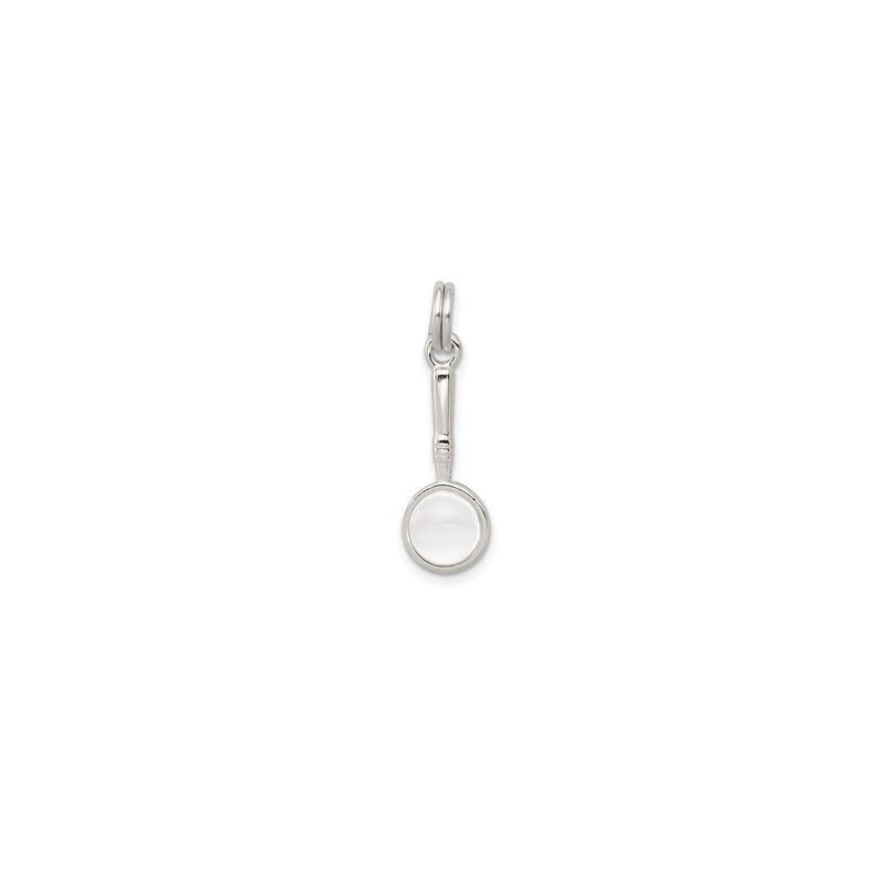 Magnifying Glass Charm (Silver)