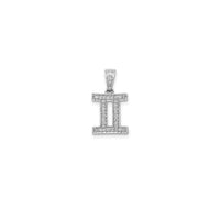 Diamond Gemini Zodiac Sign Pendant (14K)