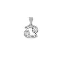 Diamond Cancer Zodiac Sign Pendant (14K)