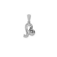 Diamond Leo Zodiac Sign Pendant (14K)