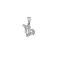 Diamond Capricorn Zodiac Sign Pendant (14K)