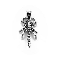 Pandinus İmperator Əqrəb Antik Finishing Kulon (Gümüş) Popular Jewelry New York