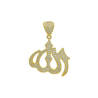 Pave Allah privjesak (14K) Popular Jewelry Njujork