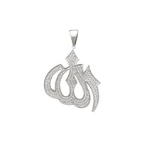 Pave Allah Pendant (Arĝento) Popular Jewelry Novjorko