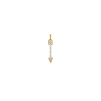 Pave Arrow Pendant (14K) Popular Jewelry New York