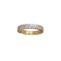 Pave Eternity Ring (14K) Popular Jewelry NY