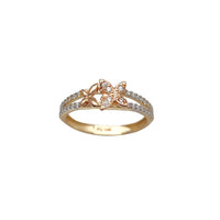 Pave Rose Butterfly Ring (14K) Popular Jewelry New York