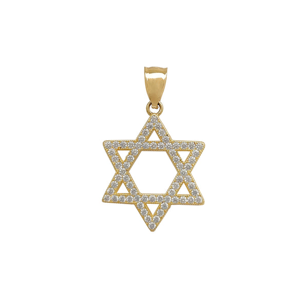 Star of David CZ Pendant (14K) Popular Jewelry New York