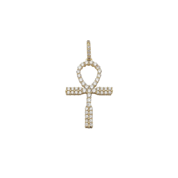 Pave Ankh Pendant (10K) Popular Jewelry New York